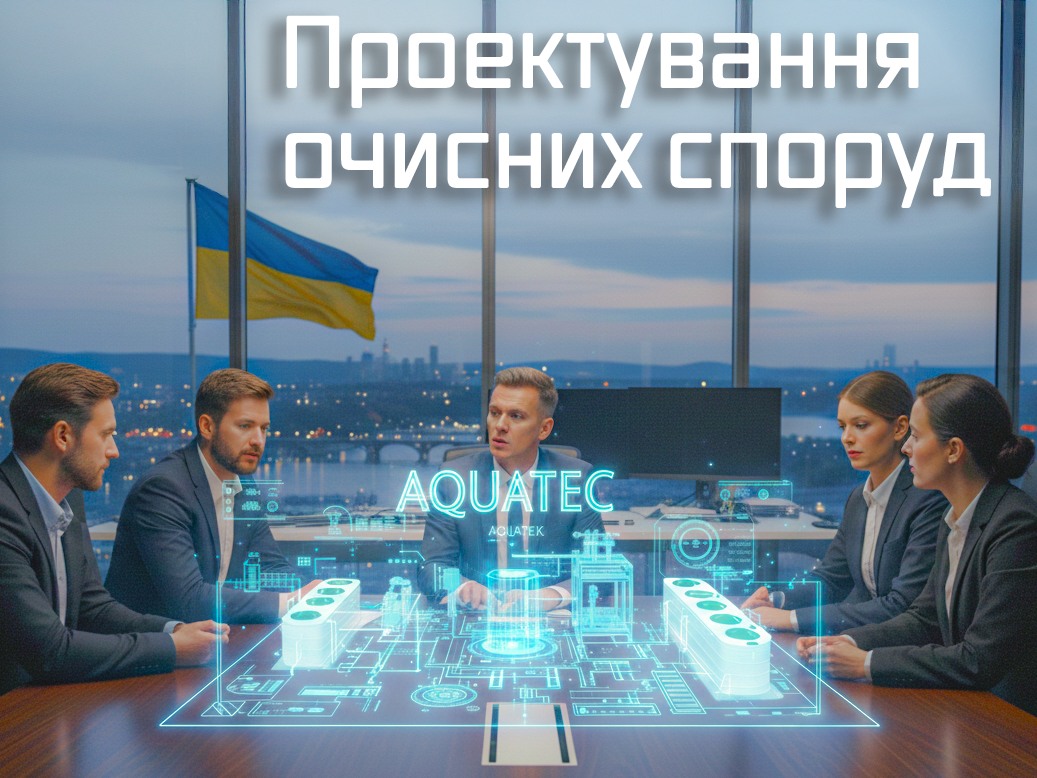 Проектування очисних споруд в Україні - Aquatec