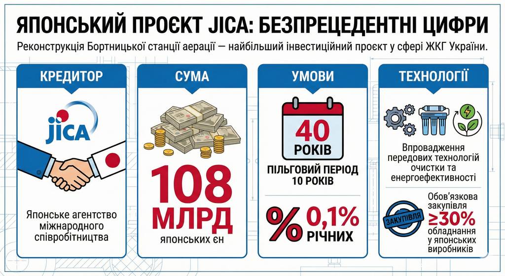 JICA: японські інвестиції у каналізацію Києва
